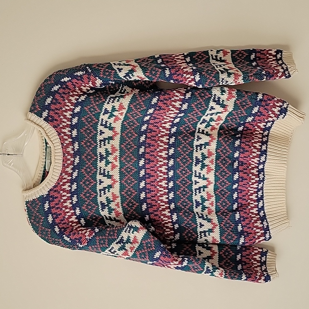 Northern Isles Women's Vintage Knit Sweater- Size M